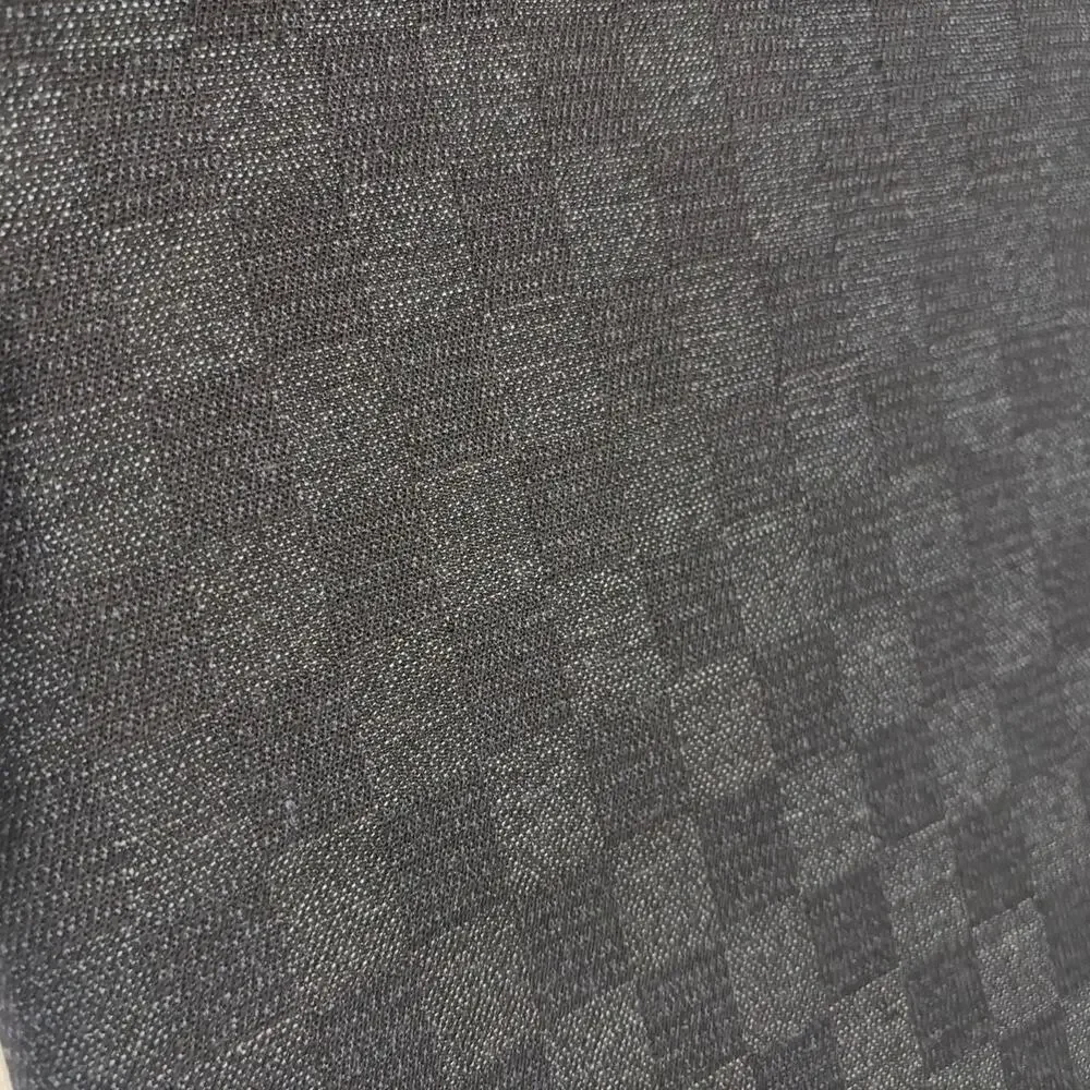 100% Wool Jacketing Fabric Gray Check 60